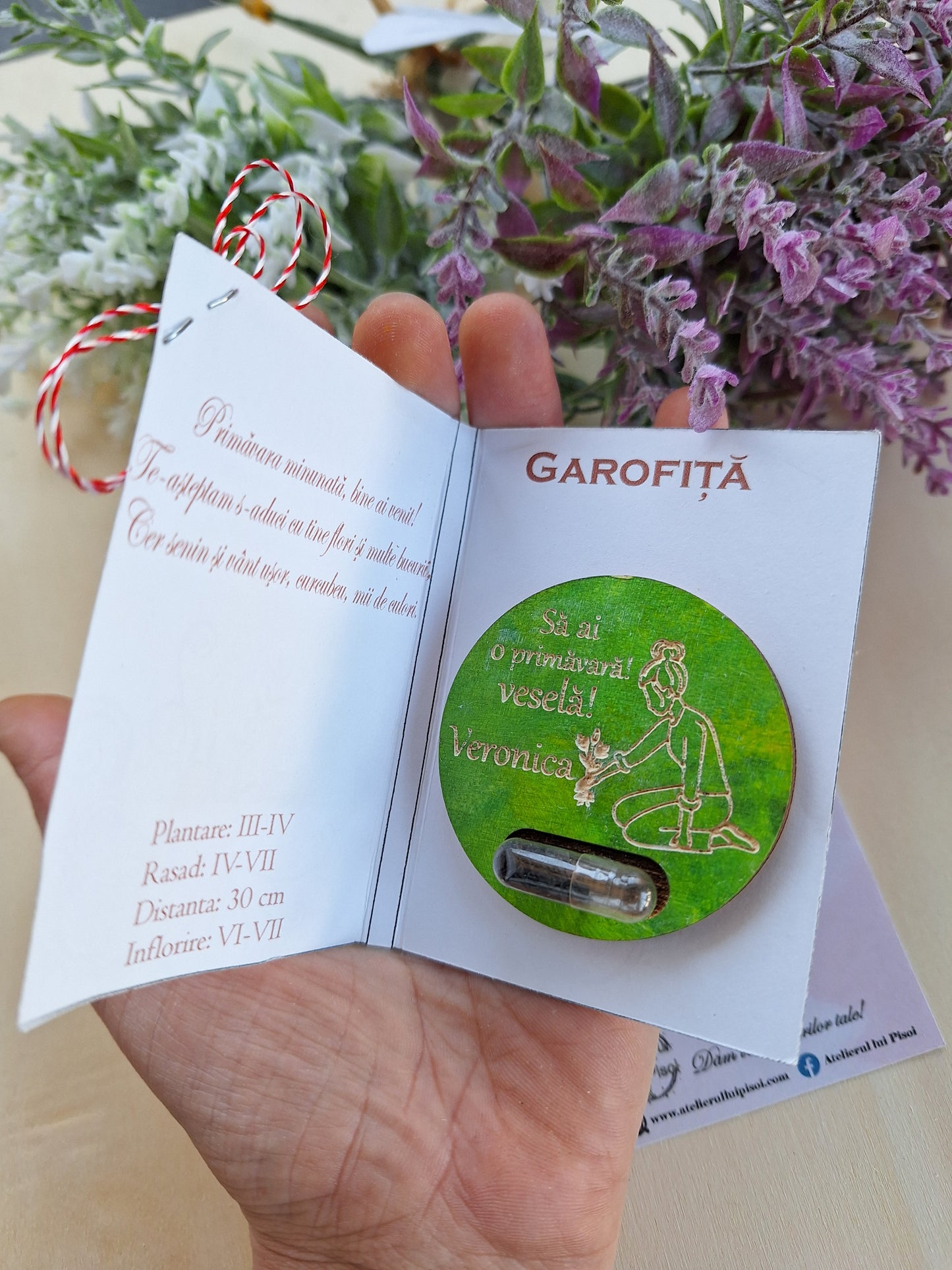 Martisor plantabil personalizat ALTP 7
