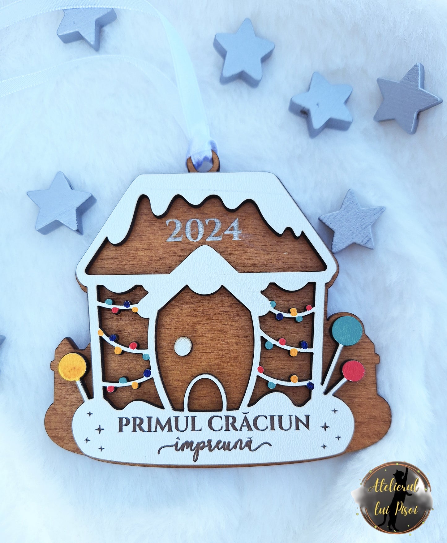 Glob cu mesaj personalizat Gingerbread House - ALTP 56
