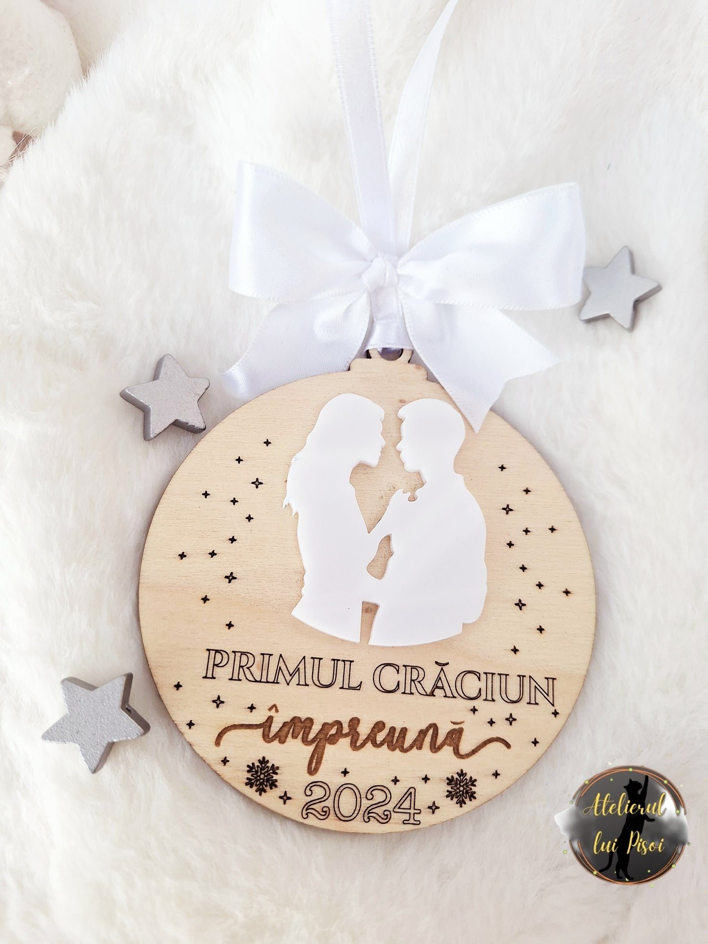 Glob personalizat ”Primul nostru Craciun impreuna” -ALTP 63