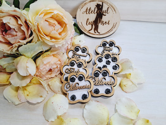 Cocarde personalizate cu detalii 3D - Model personalizabil integral