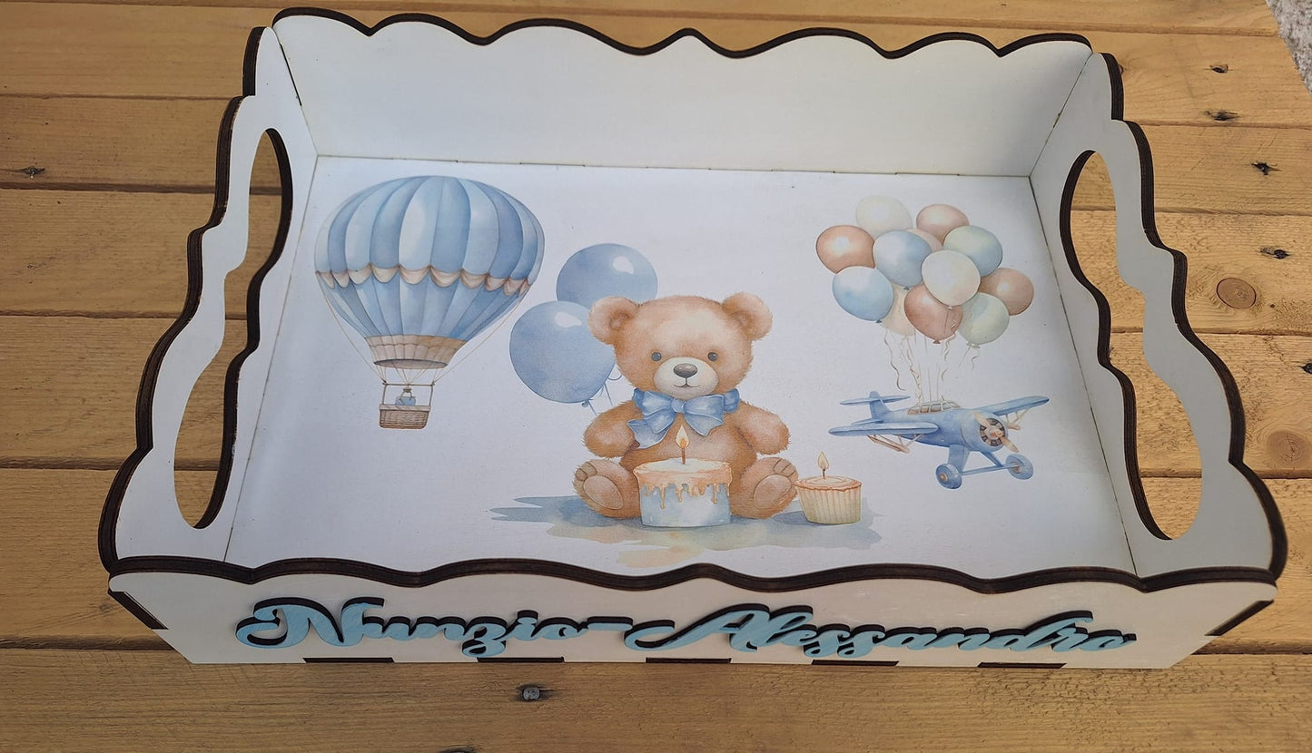 Tavita pentru mot " Teddy bear dream"