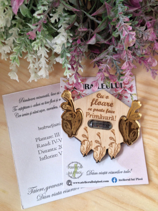 Martisor plantabil personalizat -ALTP 14