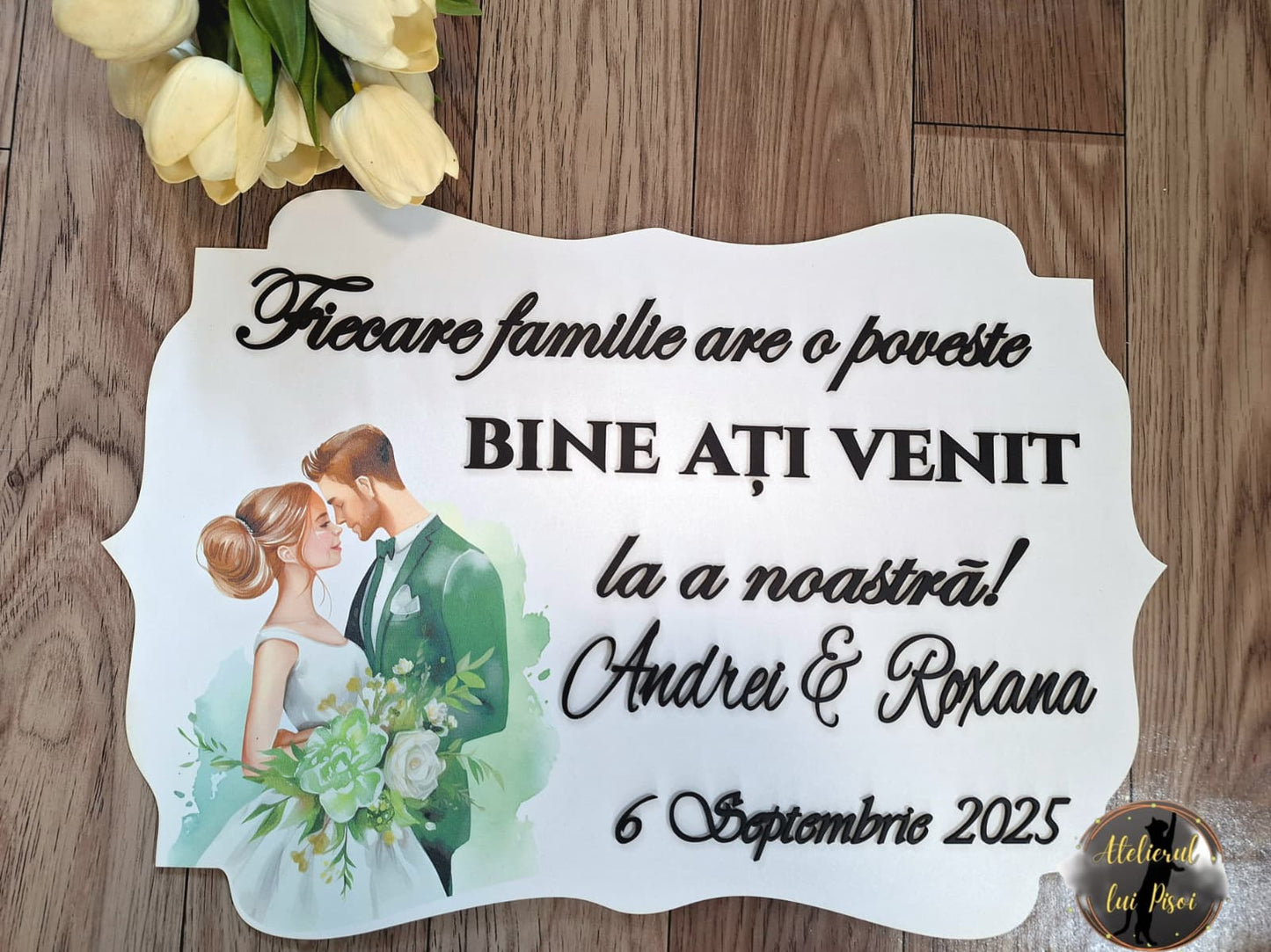 Panou intampinare - Bine ati venit ALTP 3