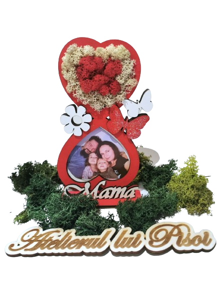 Rama personalizata cu licheni si poza -ALTP 3