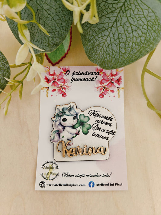 Martisor personalizat -Unicorn-ALTP 74