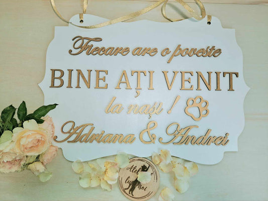 Panou întâmpinare - Bine ați venit ALTP 1