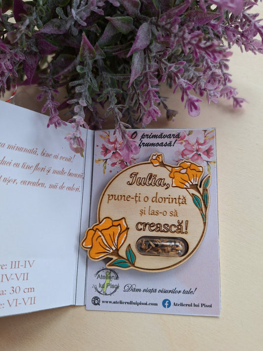 Martisor plantabil personalizat -ALTP 5