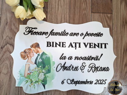 Panou intampinare - Bine ati venit ALTP 3