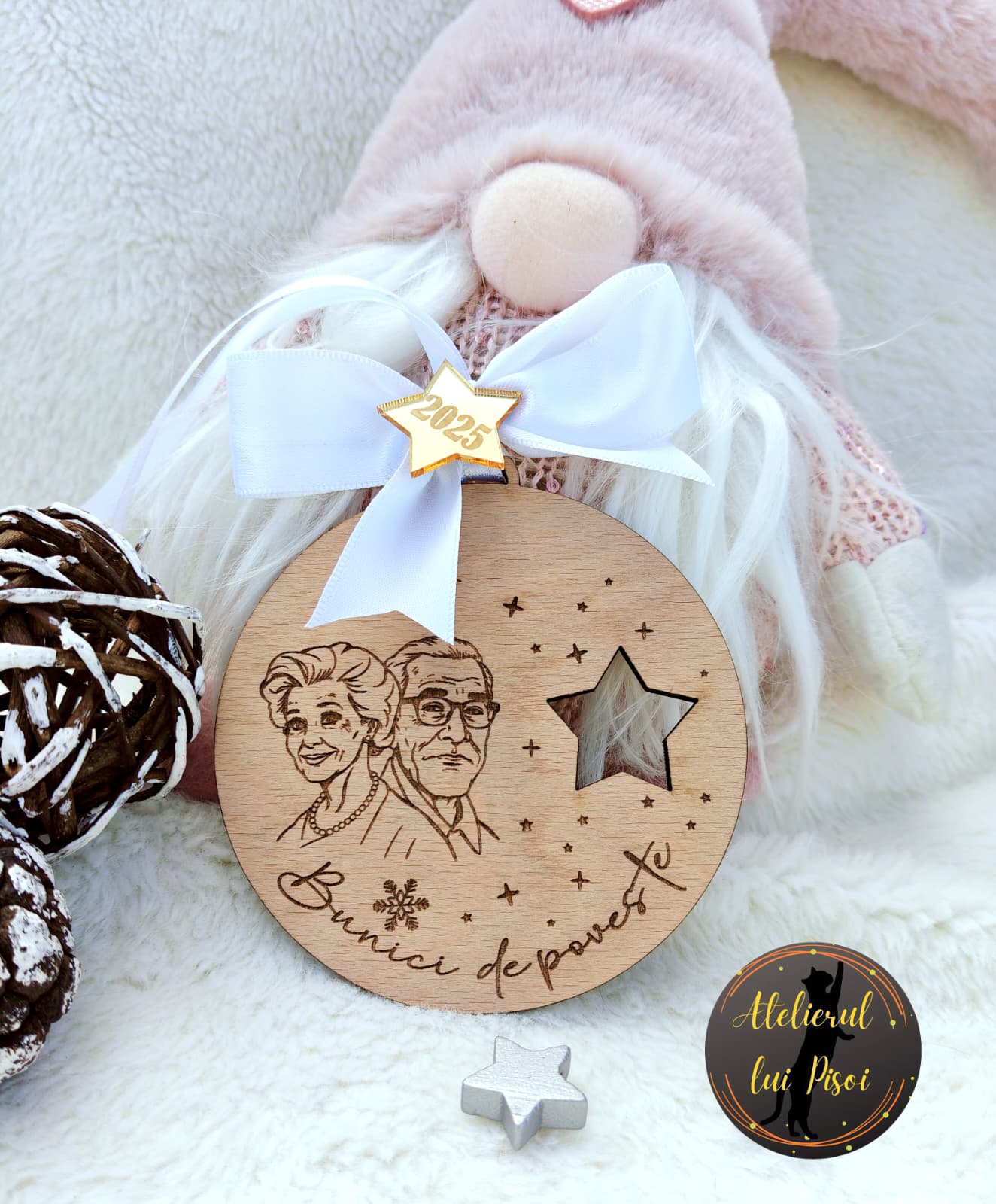 Glob din lemn Bunici de poveste- ALTP 100
