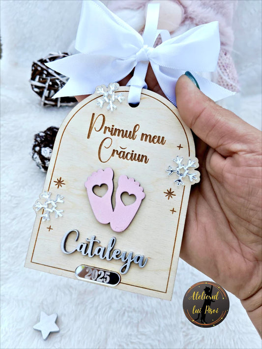 Glob din lemn Primul meu Craciun- ALTP 53