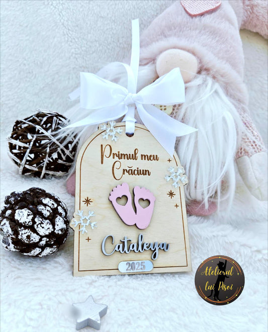 Glob din lemn Primul meu Craciun- ALTP 53