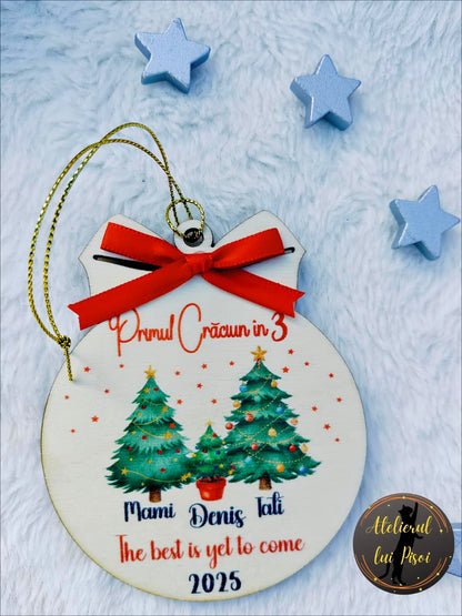 Glob din lemn personalizat Familie- ALTP 85