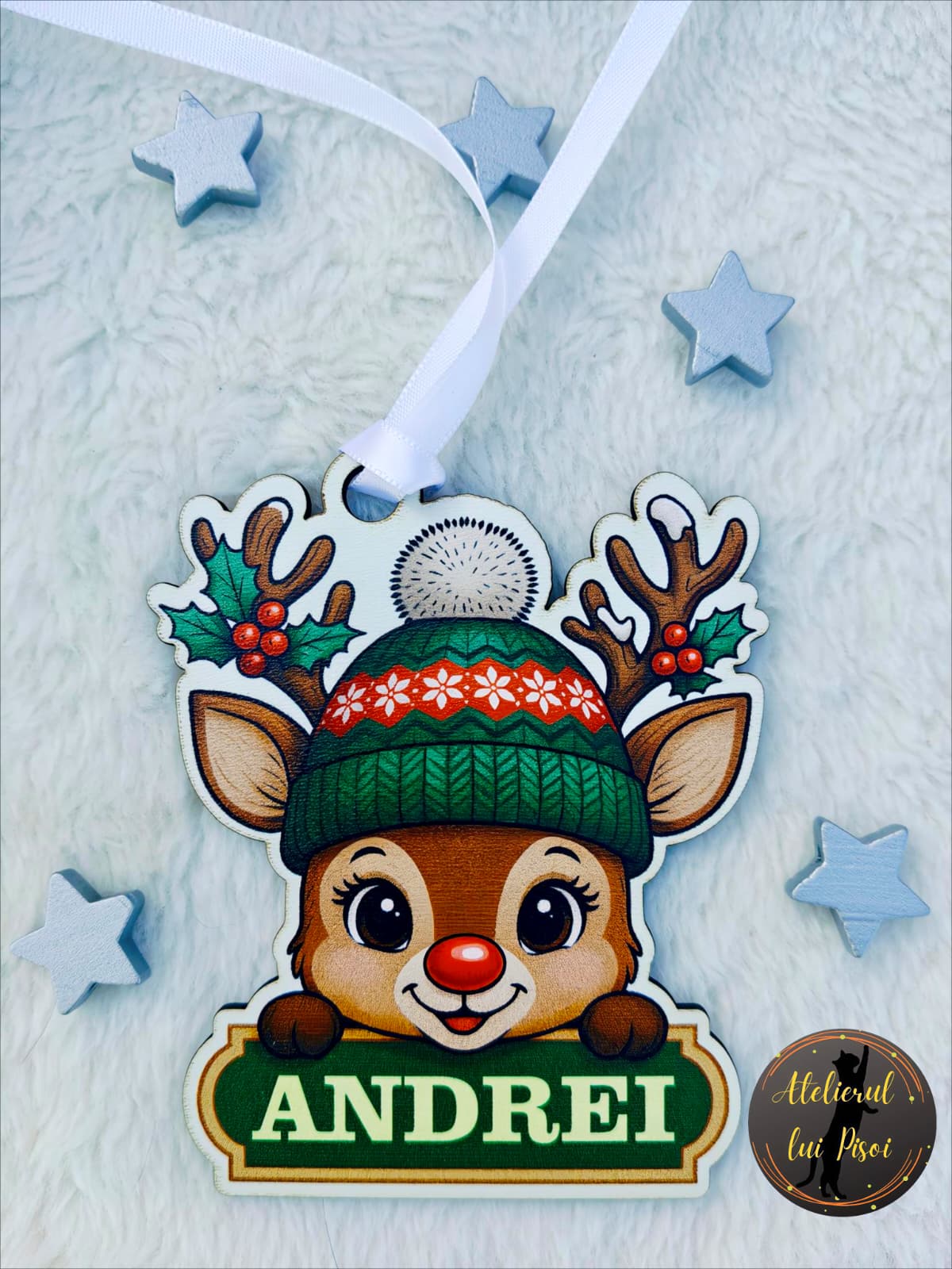 Glob personalizat Micul ren -ALTP 81