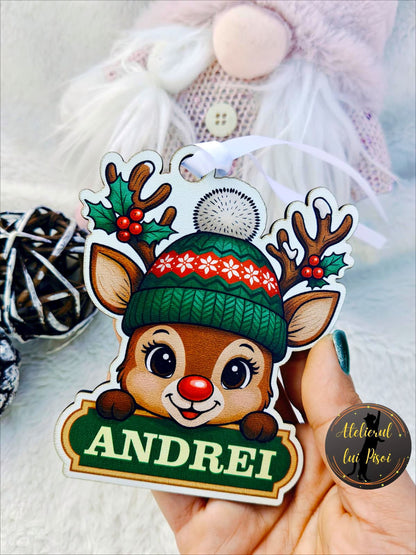 Glob personalizat Micul ren -ALTP 81