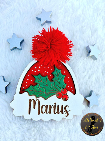 Glob din lemn personalizat cu nume- Warm&Cozy-5-ALTP 106