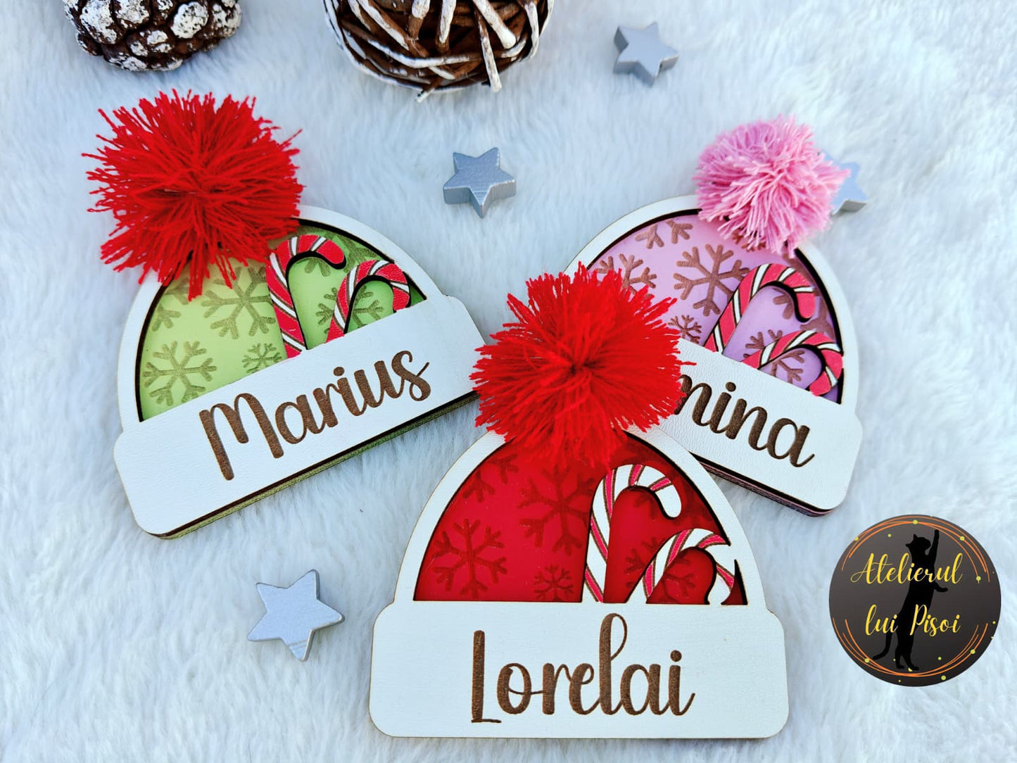 Glob din lemn personalizat cu nume- Warm&Cozy-v4-ALTP 105