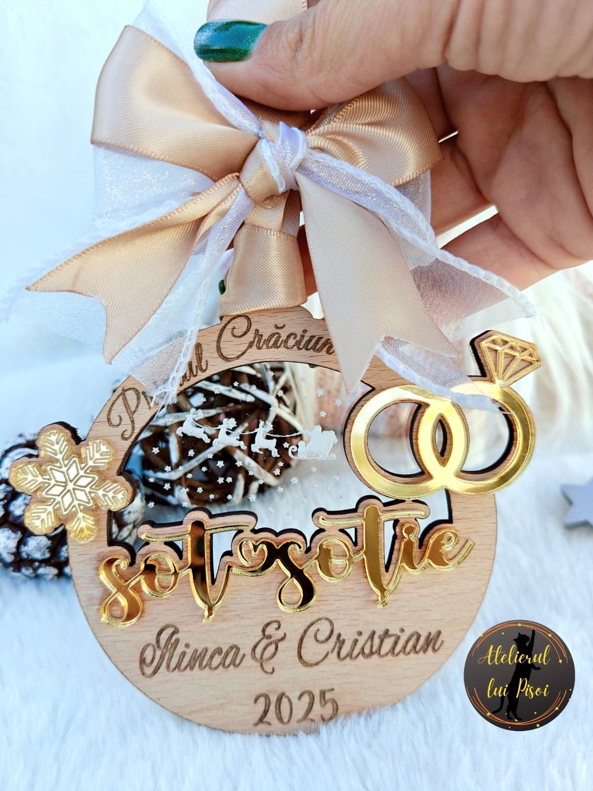 Glob Primul Craciun ca sot si sotie-ALTP 103