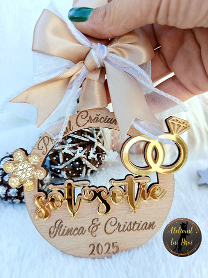 Glob Primul Craciun ca sot si sotie-ALTP 103