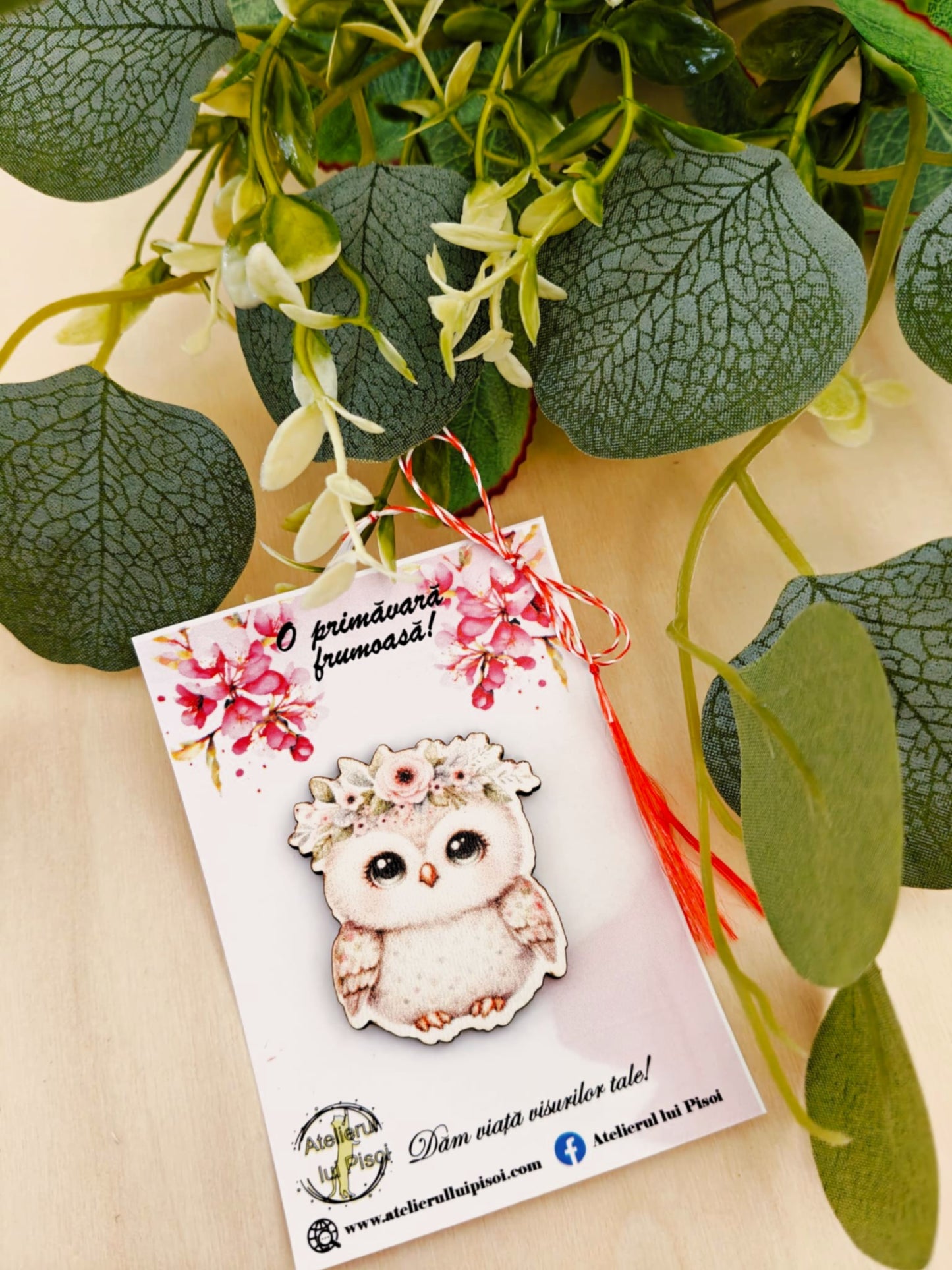 Martisor nepersonalizat Bufnita ALTP 61