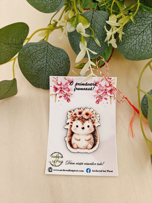 Martisor nepersonalizat Arici Pogonici ALTP 62