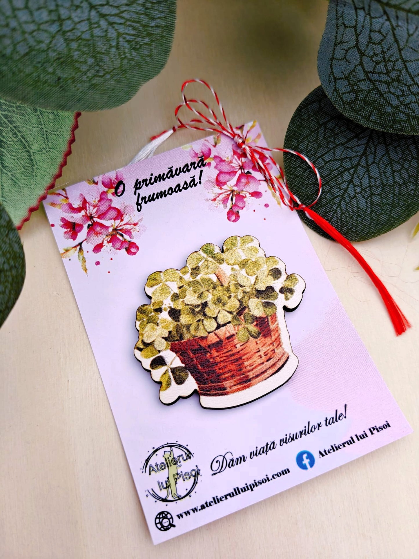 Martisor nepersonalizat-Trifoi norocos -ALTP 82