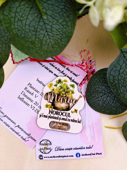 Martisor plantabil personalizat -ALTP 16