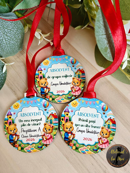 Medalie personalizata -Ursuleti-ALTP17