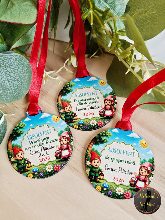 Medalie personalizata -Pitici-ALTP14