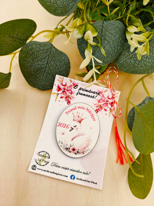 Martisor personalizat lemn -Primul meu Martisor-ALTP 2