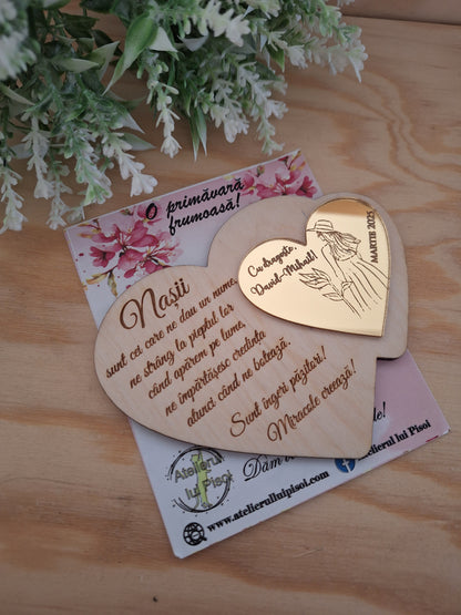 Martisor din lemn tip placheta-Nasa-ALTP 2